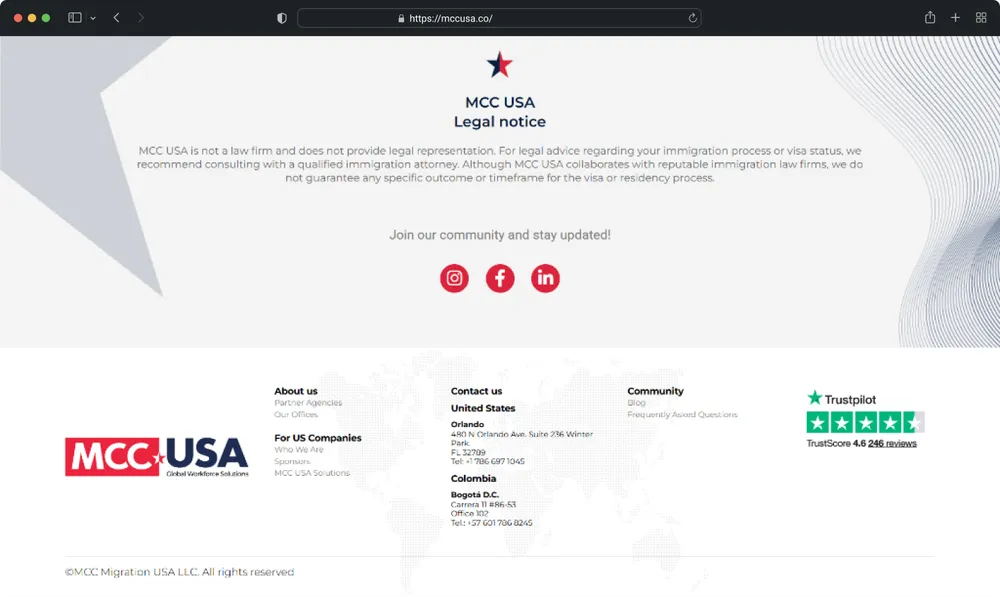 MCC USA — vista 3